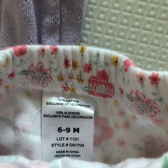 Garanimals|Baby girl cute spring outfit,Floral skirt & sleeveless bodysuit••• - Picture 6 of 6